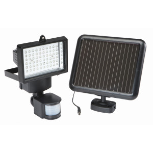 15 Watt Solar Projektör 60 Led Güneş Enerjili Gara..