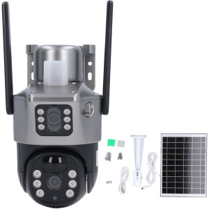 Solar 4G OKAM-3620 MBC-01 Çift Kameralı Güneş Ener..