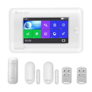 Digoo DG-HAMA Dokunmatik Ekran 433 MHz Wifi GSM Ka..